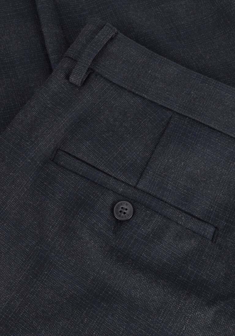 PLAIN blauwe plain pantalon josh 465