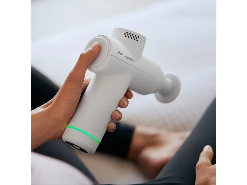 HyperIce 55205-001-00, Perkussiv massage, Universel, Hvid, Knapper, Batteri, 40 W