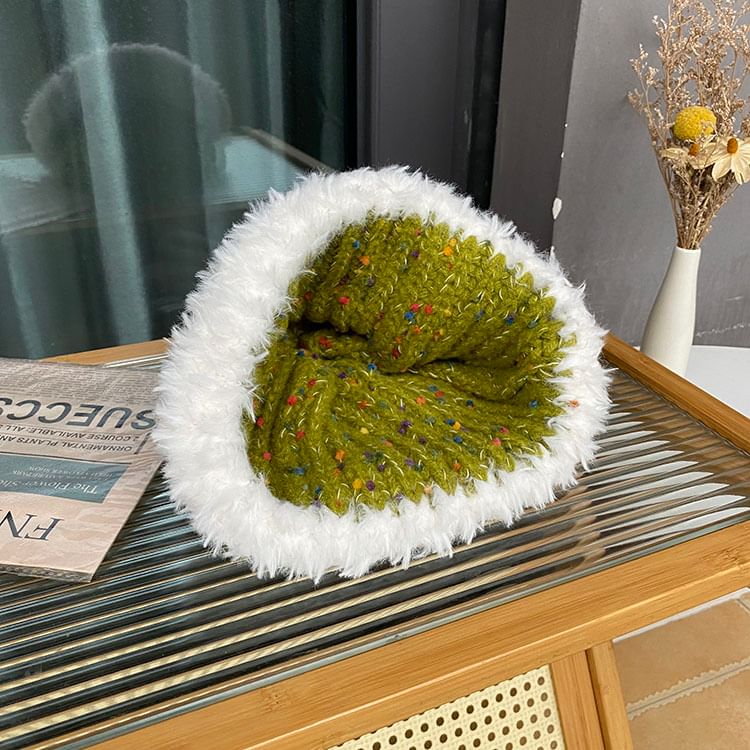 Zaalouk - Fleece Panel Knit Beanie