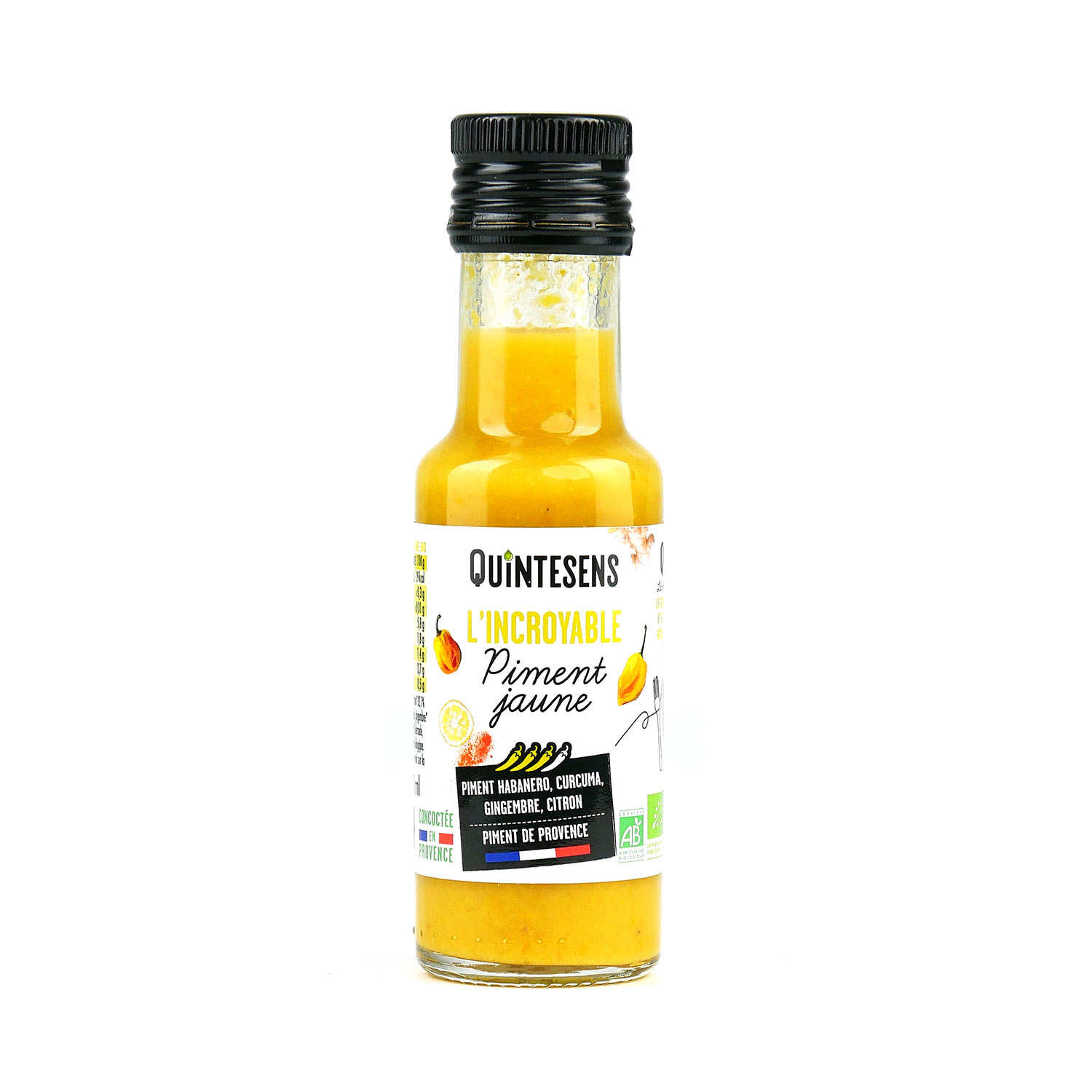 L'incroyable piment jaune bio (sauce piquante)