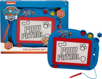 Paw Patrol - Magnetisk Tegnetavle Med Stempler