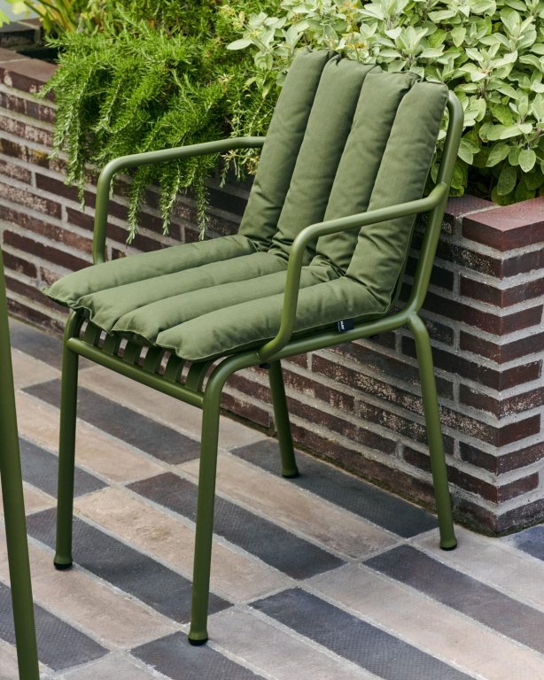 Hay Soft Quilted zitkussen voor Palissade tuinstoel Olive