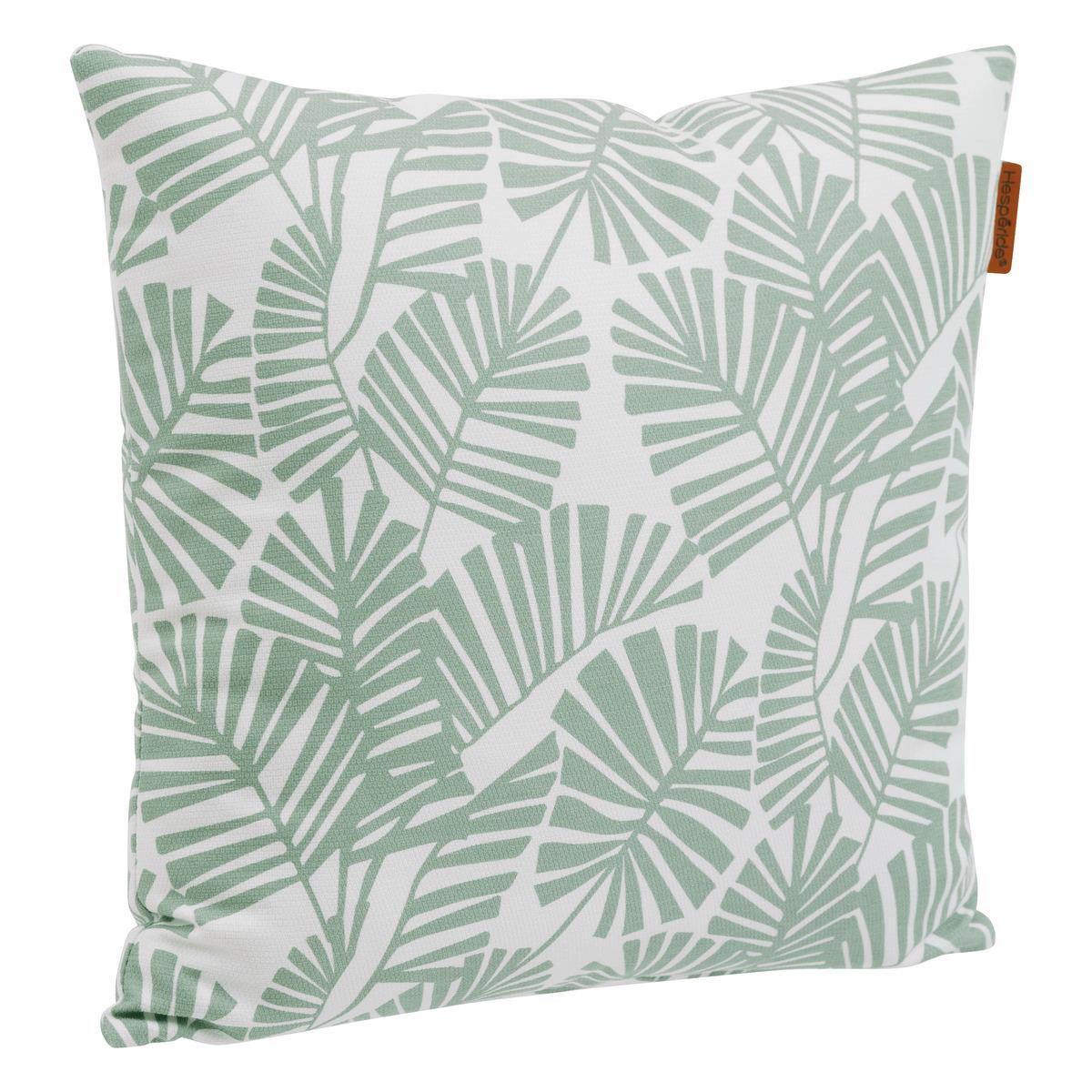 COUSSIN FYLIE 40X40CM PALMIER VERT DE GRIS