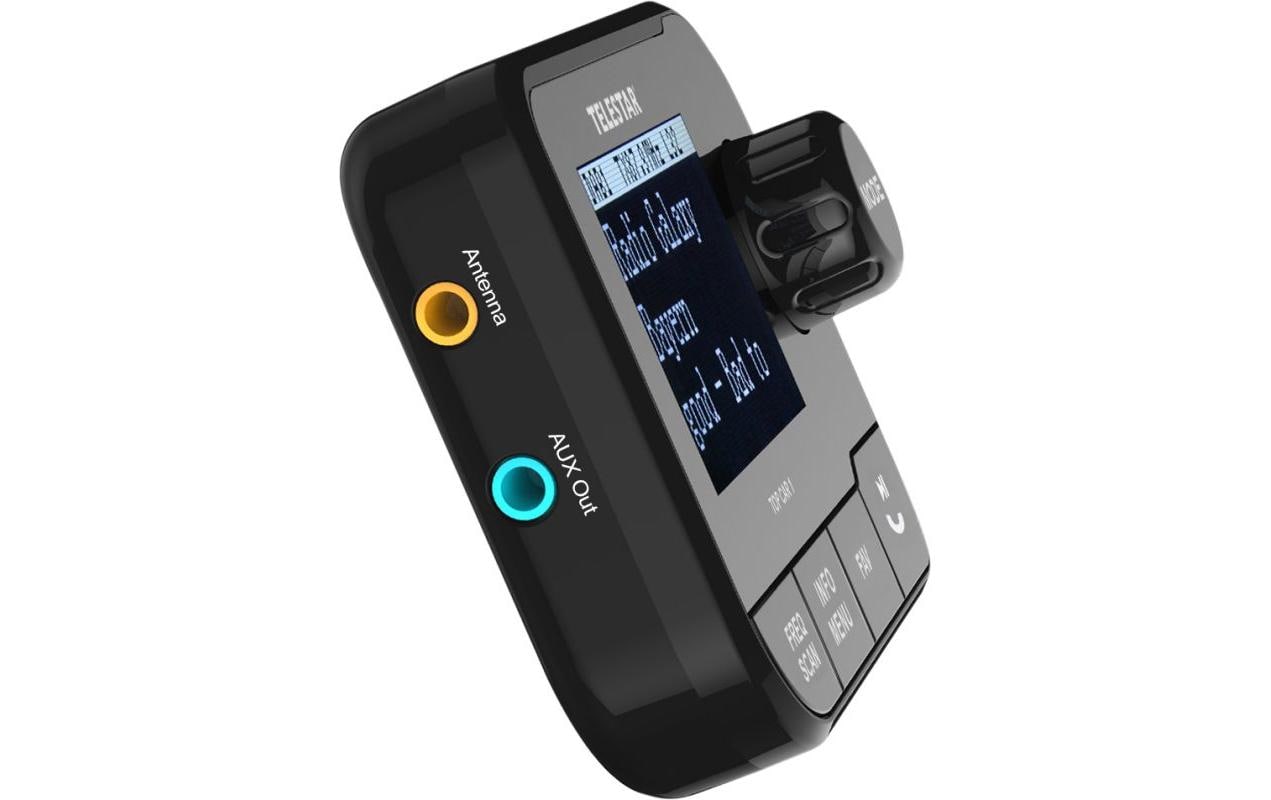 Adapter TOP CAR 1 SchwarzFahrzeugadapter mit DAB+ Tuner