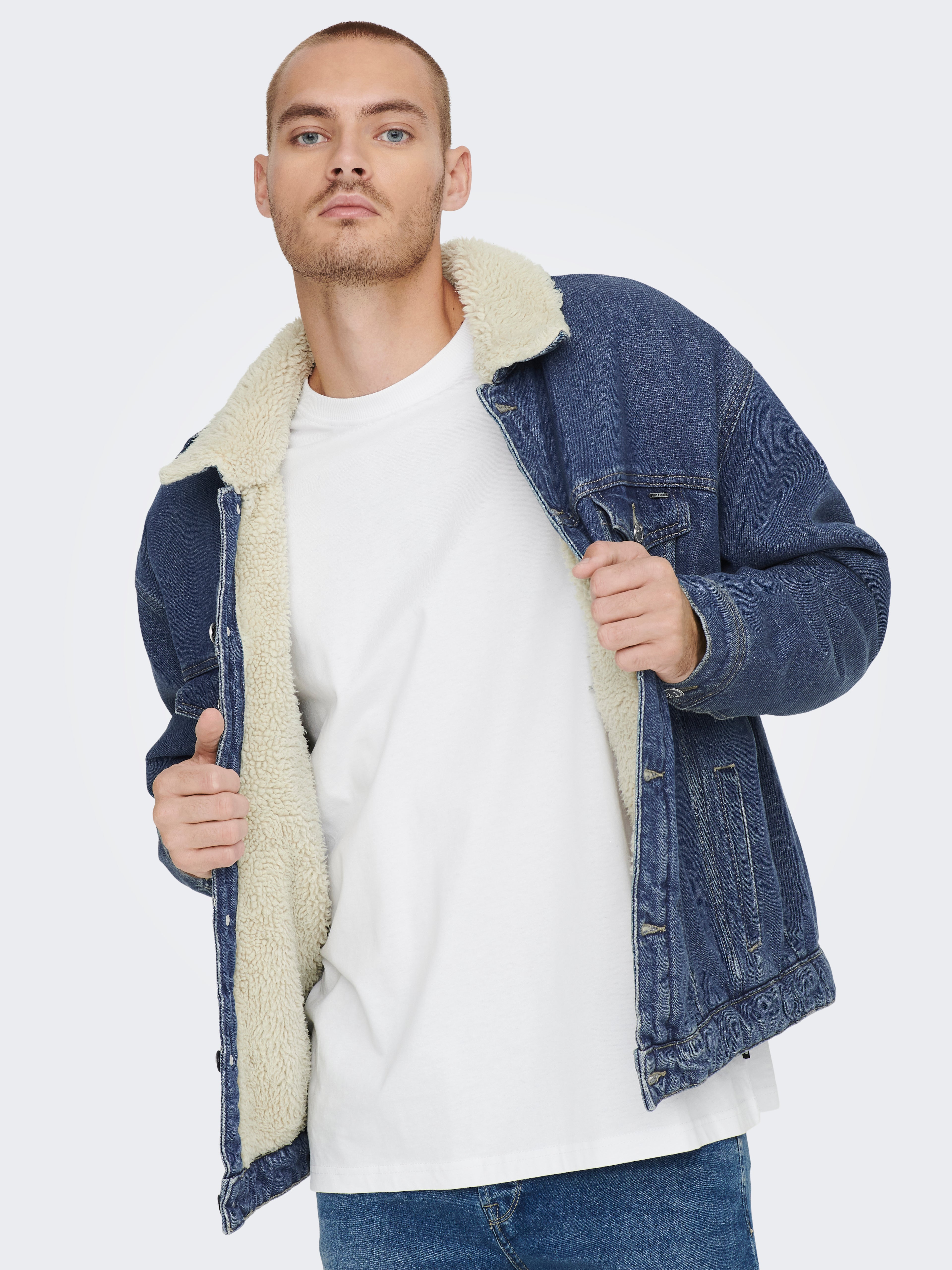 ONSRICK Jeansjacke Blue Denim