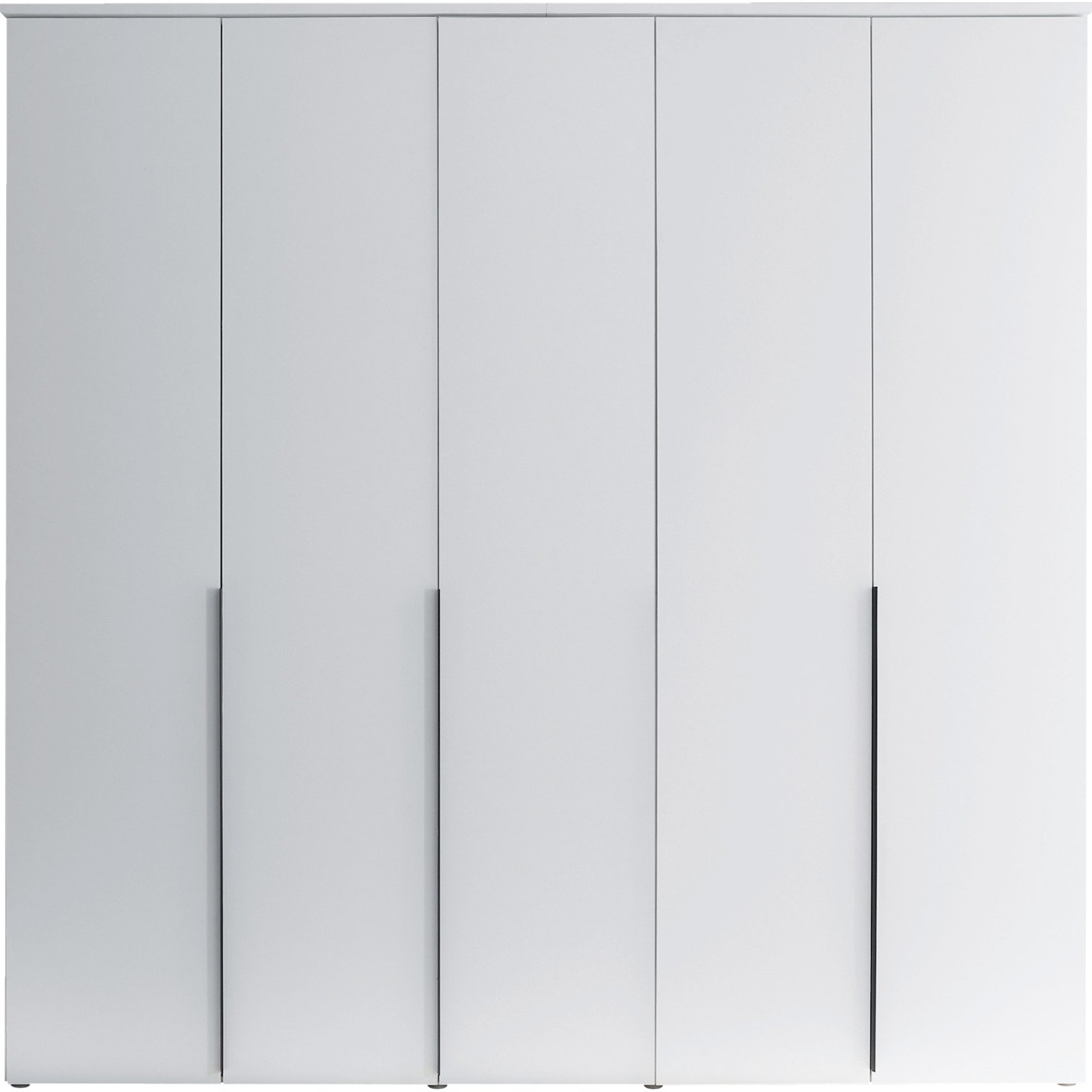 Drehtürenschrank Kevo Dekor 225 x 225 x 52 cm weiss