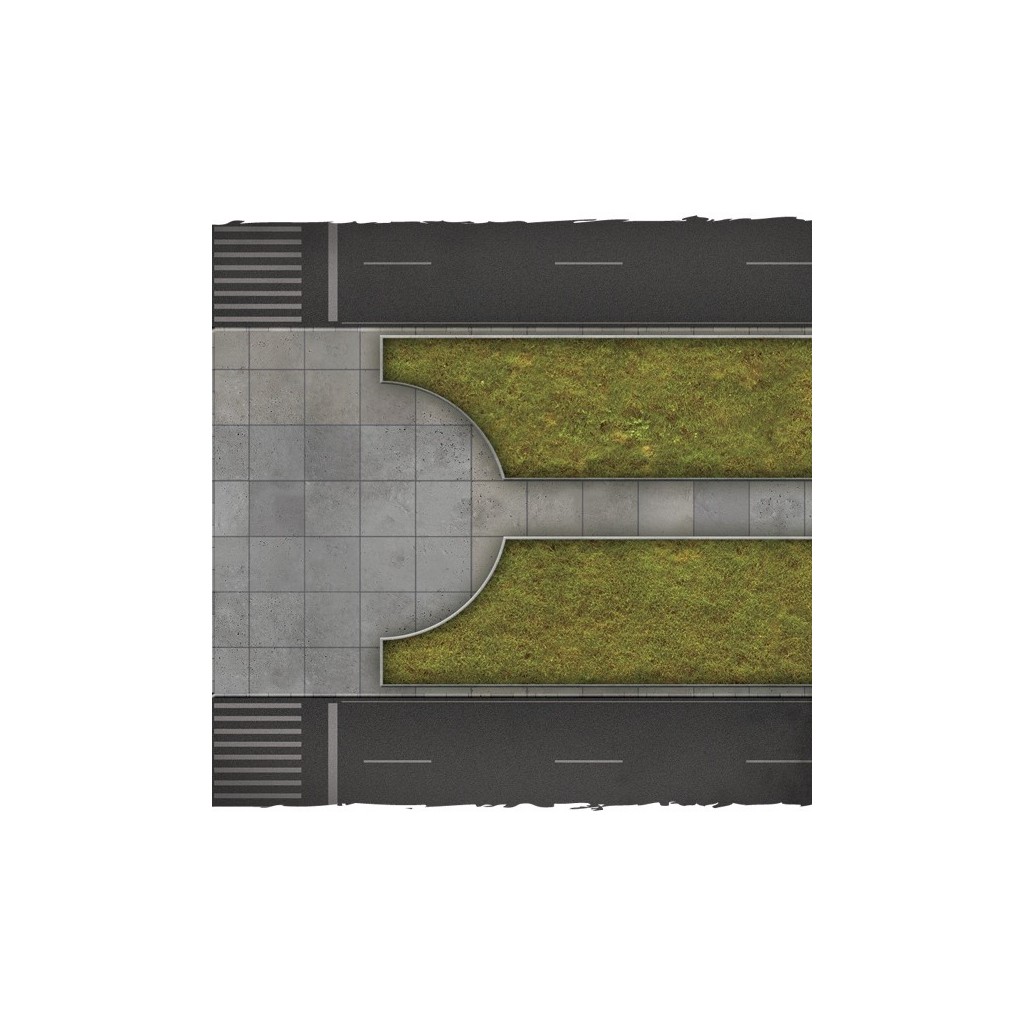 Terrain Mat Mousepad - Cityscape 1 - 120x180