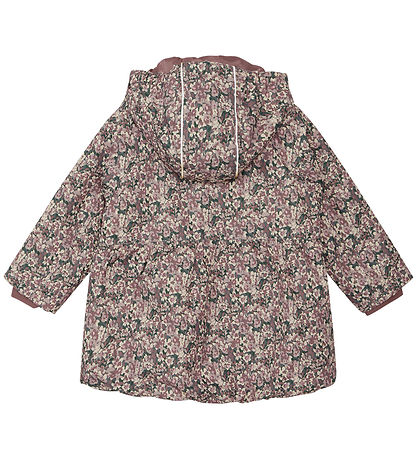 Hust and Claire Winterjacke - HCObina - Pale Lilac m. Blumen