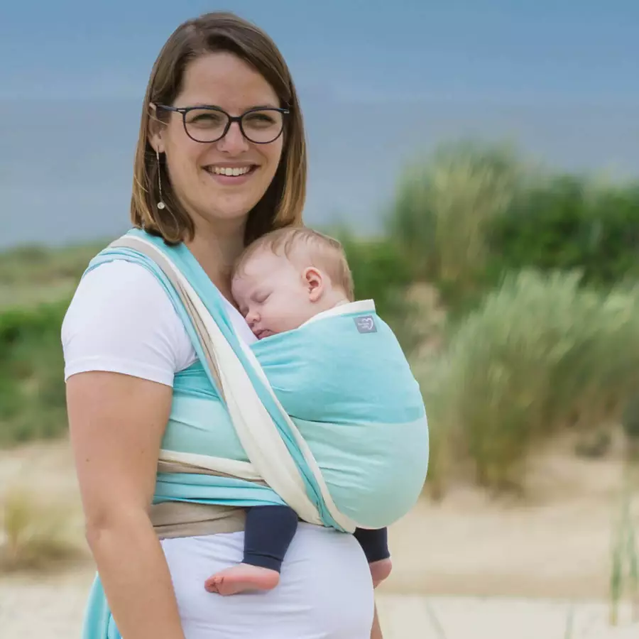 Hoppediz Babytragetuch Gewebtes Tragetuch Arcachon