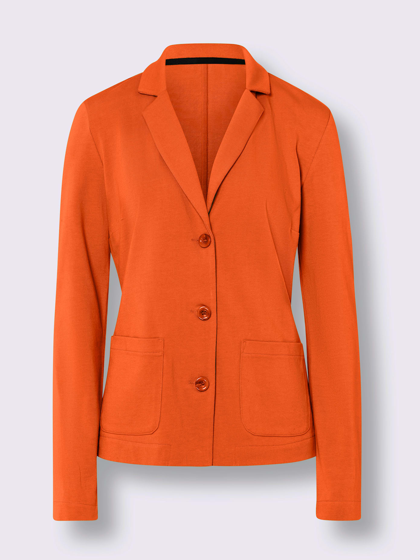 Blazer en jersey coupe sobre pour un look décontracté tendance