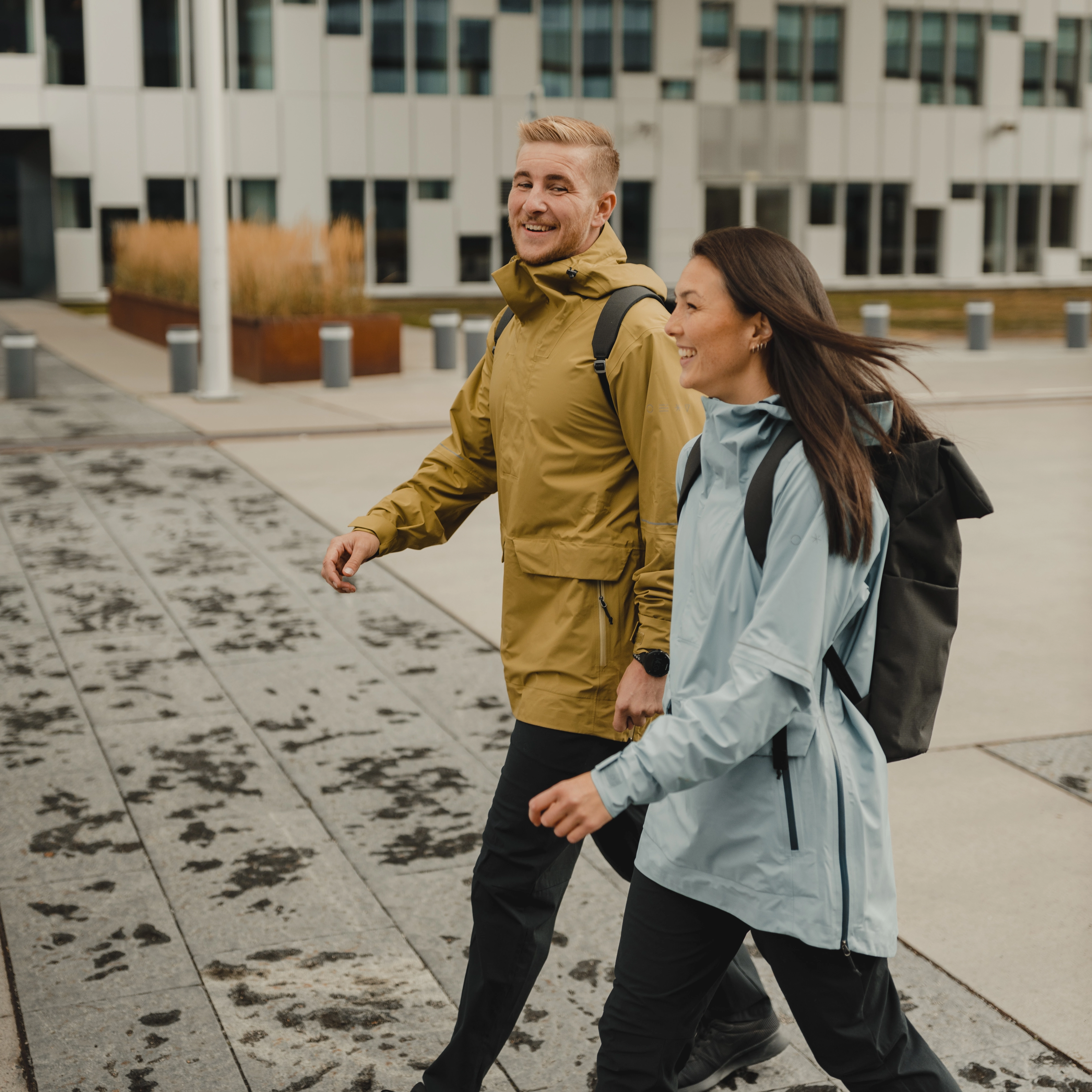 Oslo Urban Anorak Smoke Blue