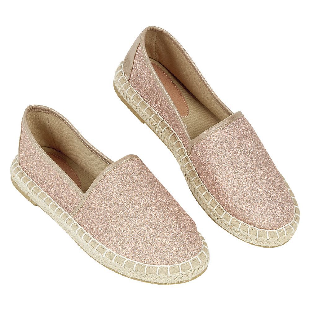 Espadrilles Femme rose pailleté T36/40