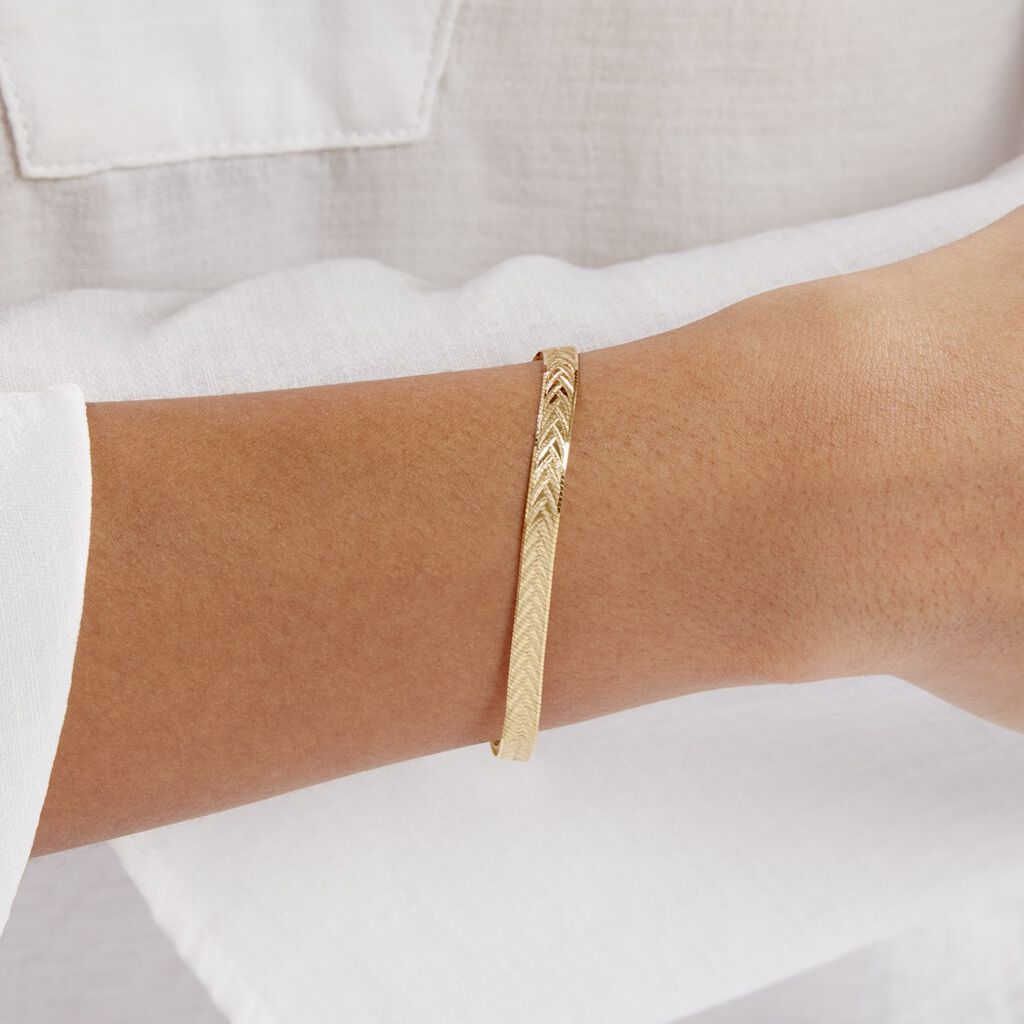 Bracelet Argent Jaune Alay