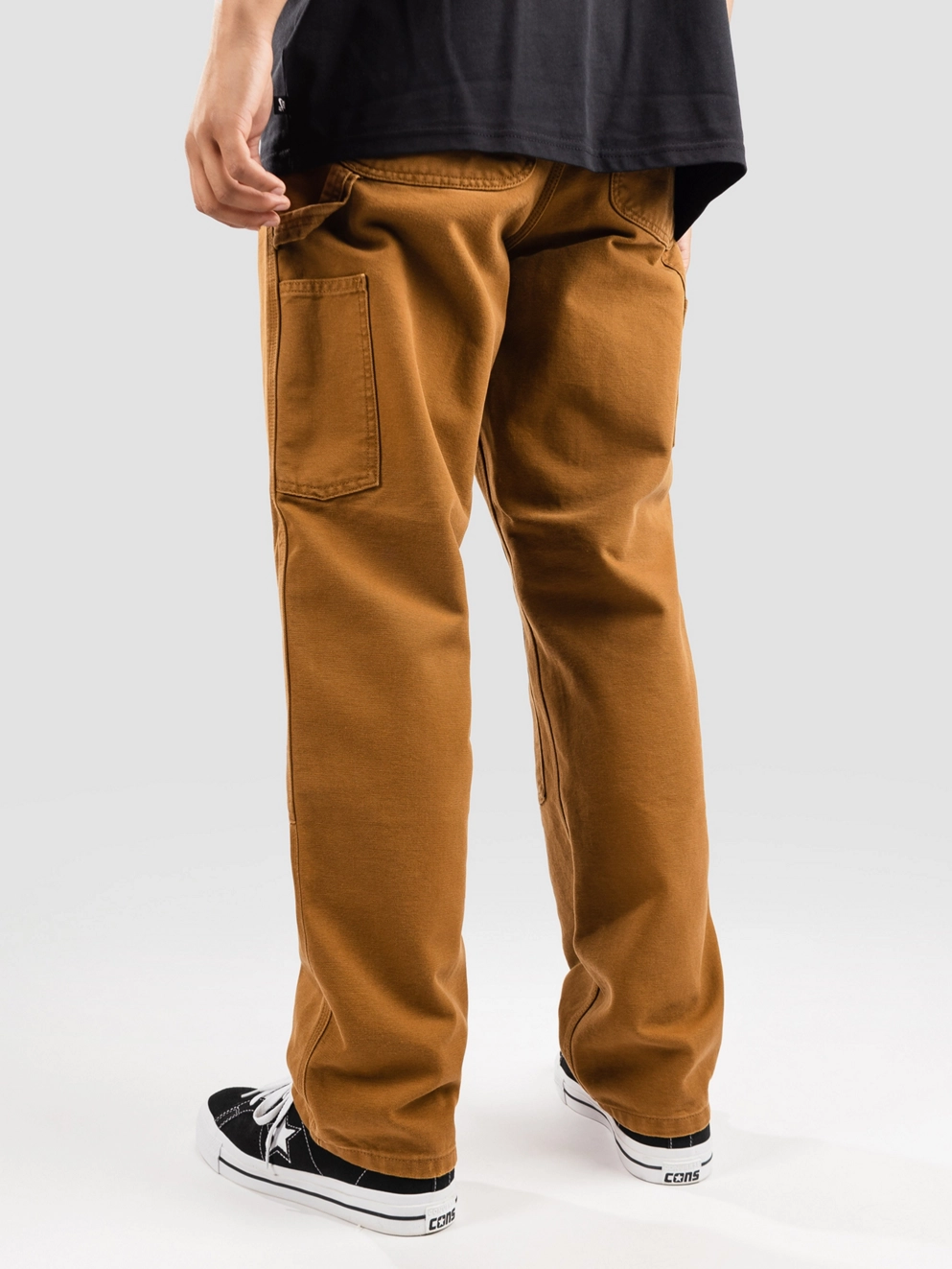 Carhartt WIP Double Knee Pants deep h brown aged canvas