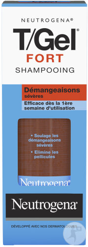 Neutrogena T/Gel Fort Shampoing Démangeaisons Sévères Cheveux Normaux À Secs 150ml