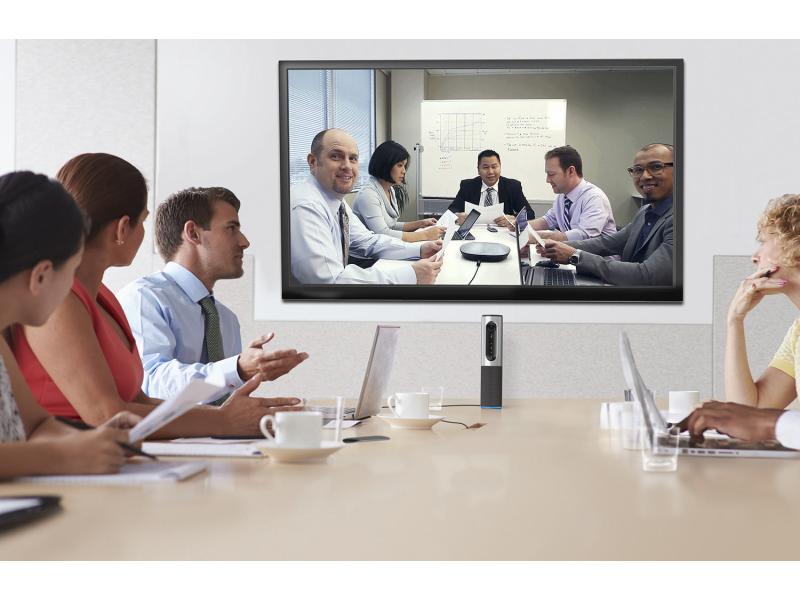 Logitech ConferenceCam Connect USB Full HD 1080P 30 fps Mobile ConferenceCam mit Bluetooth Bluetooth-Freisprecheinrichtung für Mini-Konferenzräume, Home-Office-Büros und die Arbeit unterwegs