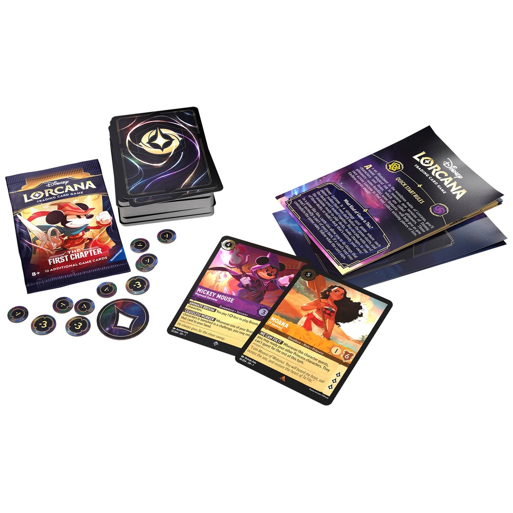 Lorcana Sammelkartenspiel: Das Starterdeck des ersten Kapitels