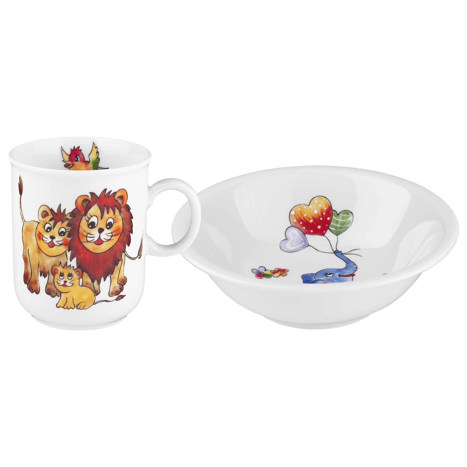 Seltmann Weiden Kindergeschirr Set Compact Bunte Tierwelt