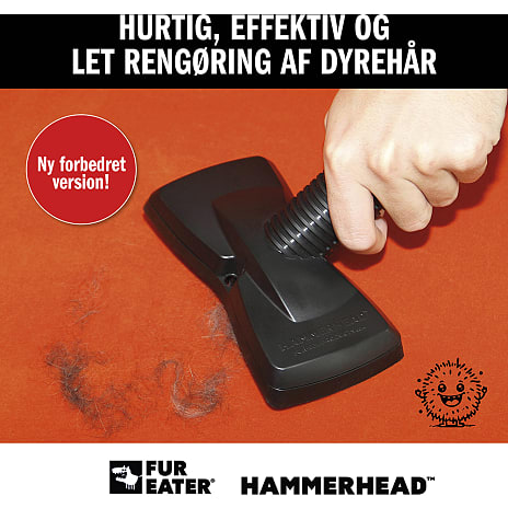 Fureater Hammerhead dyrehårsmundstykke til støvsuger
