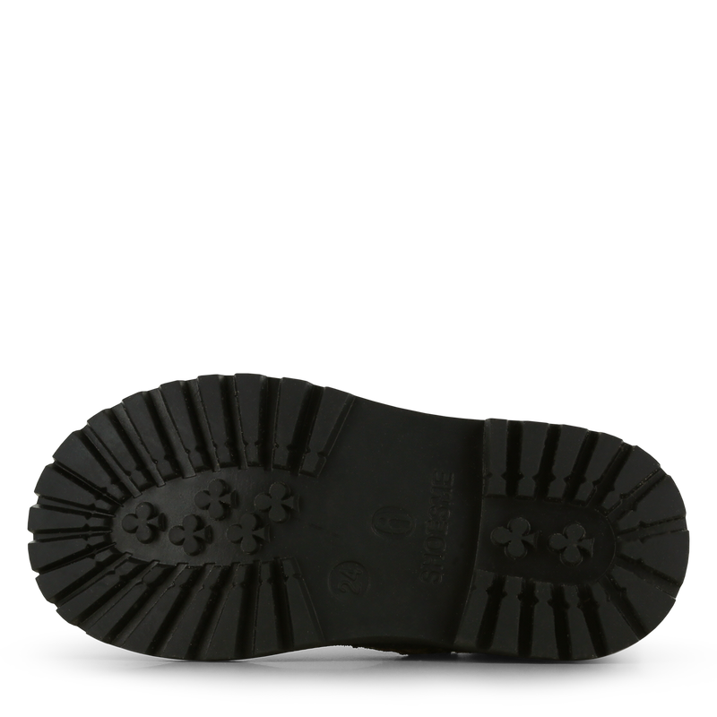 Shoesme cognac chelseaboot met panterprint Suède | Sale