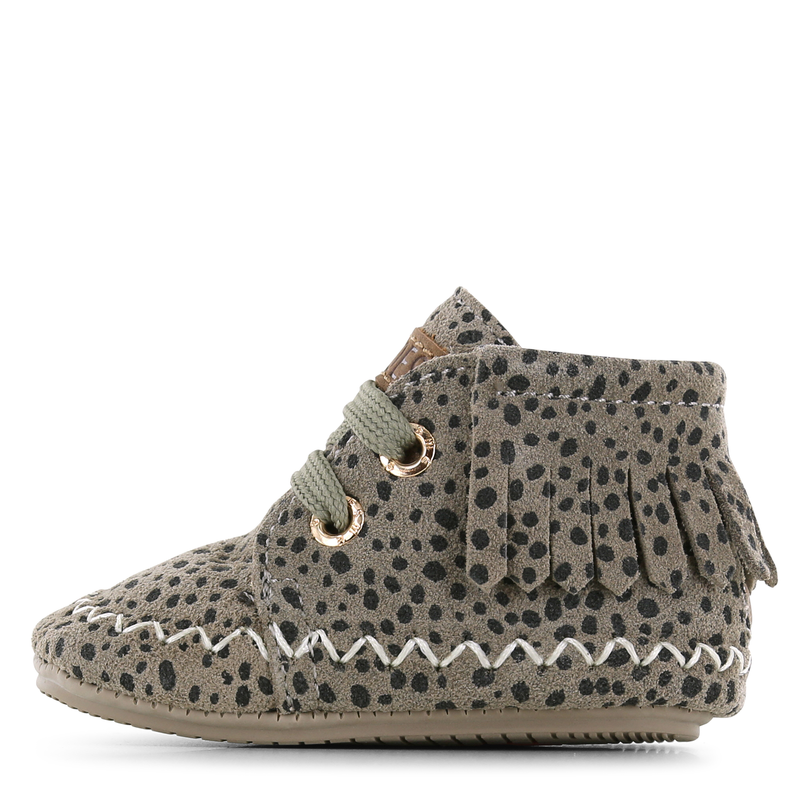 Shoesme grauer BABY-PROOF® Schuh mit Fransen