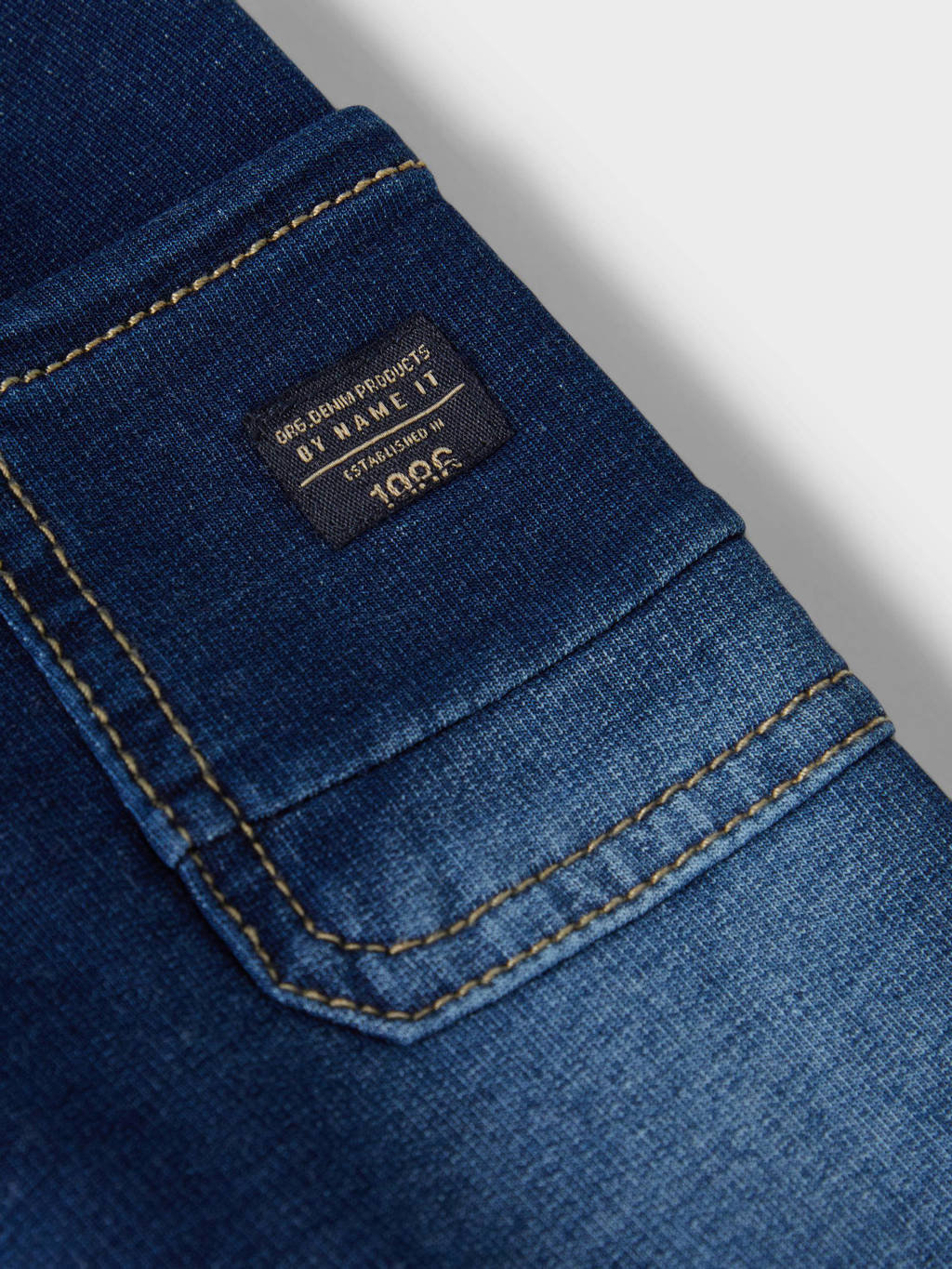 NAME IT baby tapered fit jog denim NBMBUNDO dark blue denim
