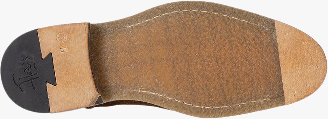 FLORIS VAN BOMMEL cognac floris van bommel veterschoenen sfm-50146