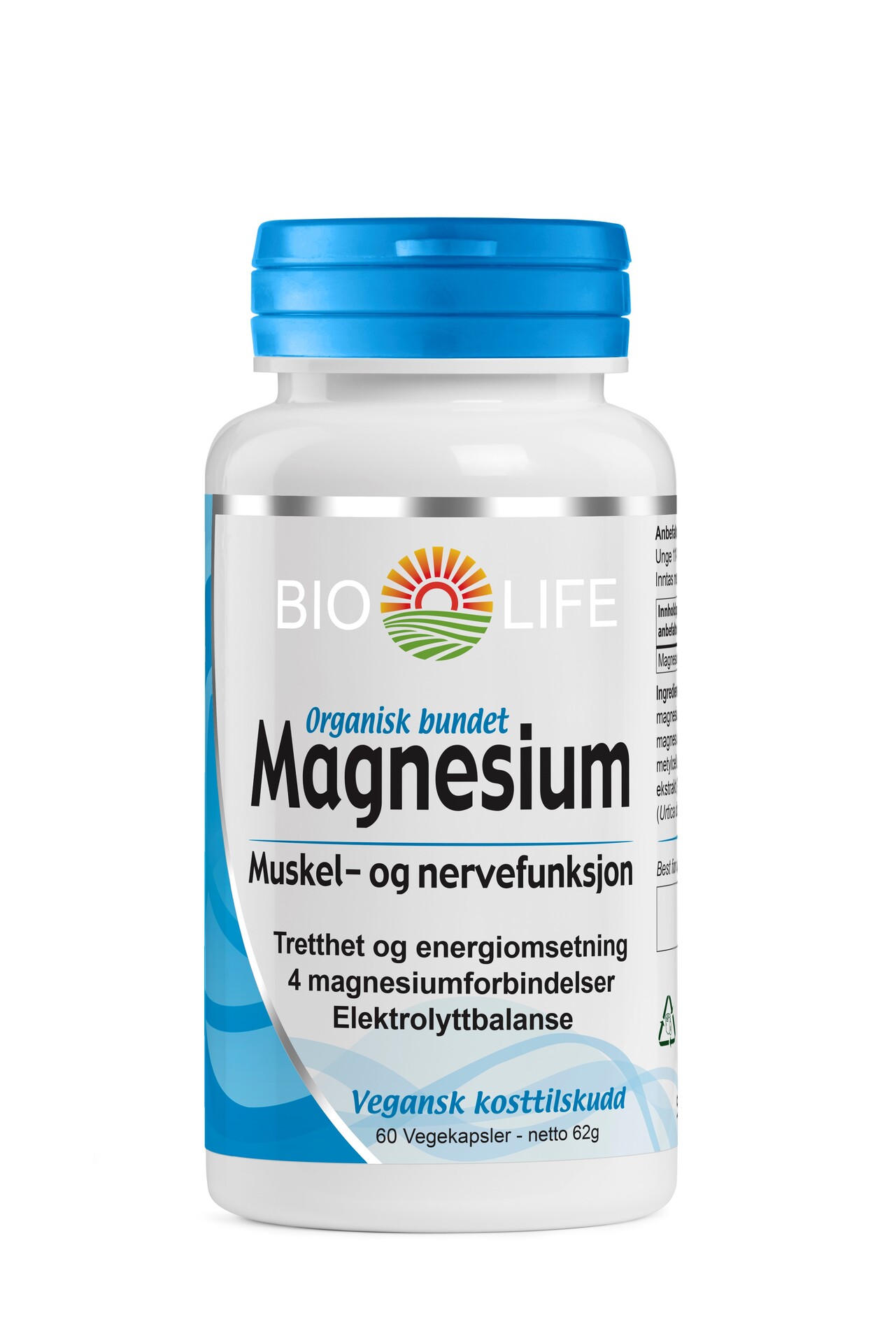 Bio Life Magnesium 60 Tabletter