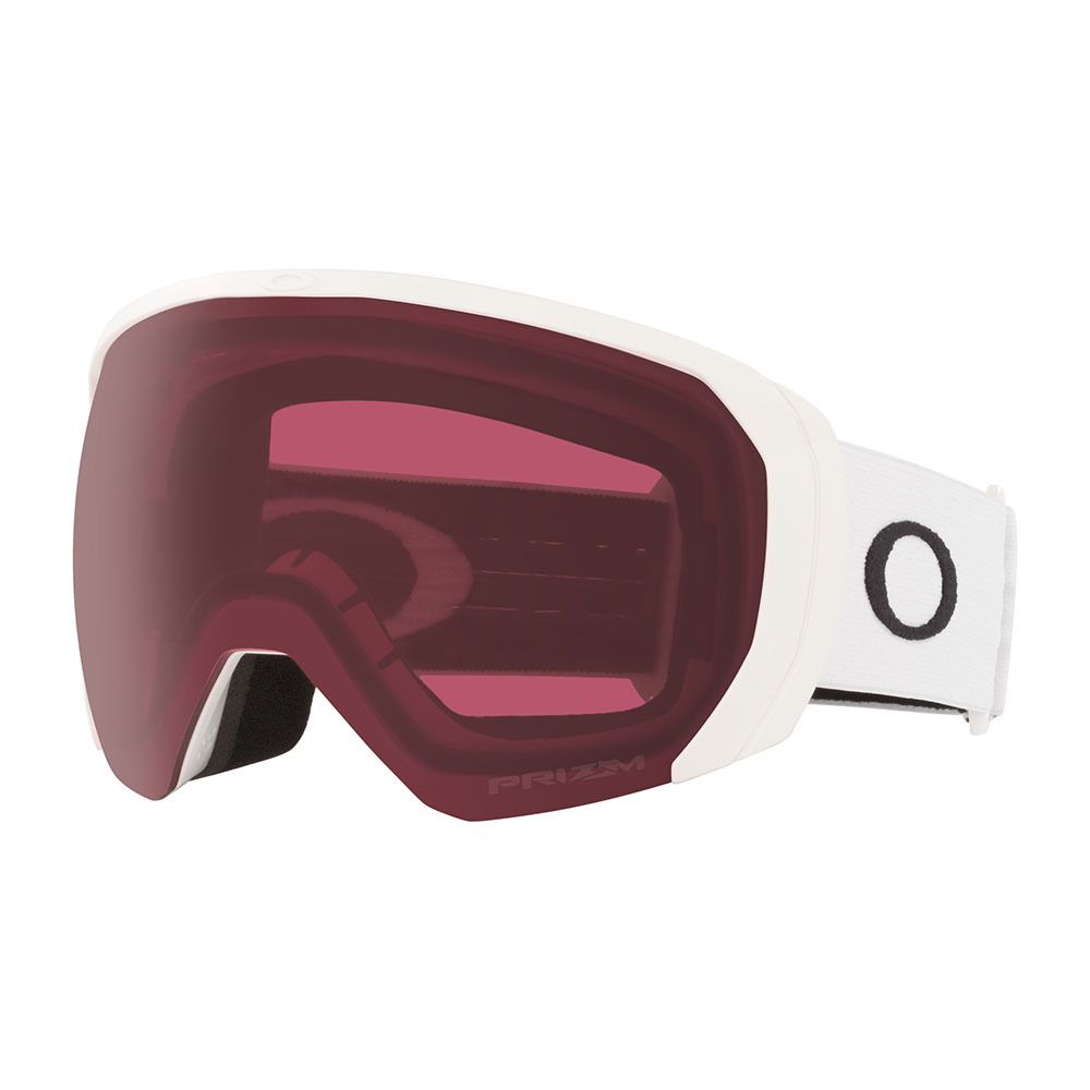 Oakley FLIGHT PATH L - Masque ski matte white/prizm snow dark grey