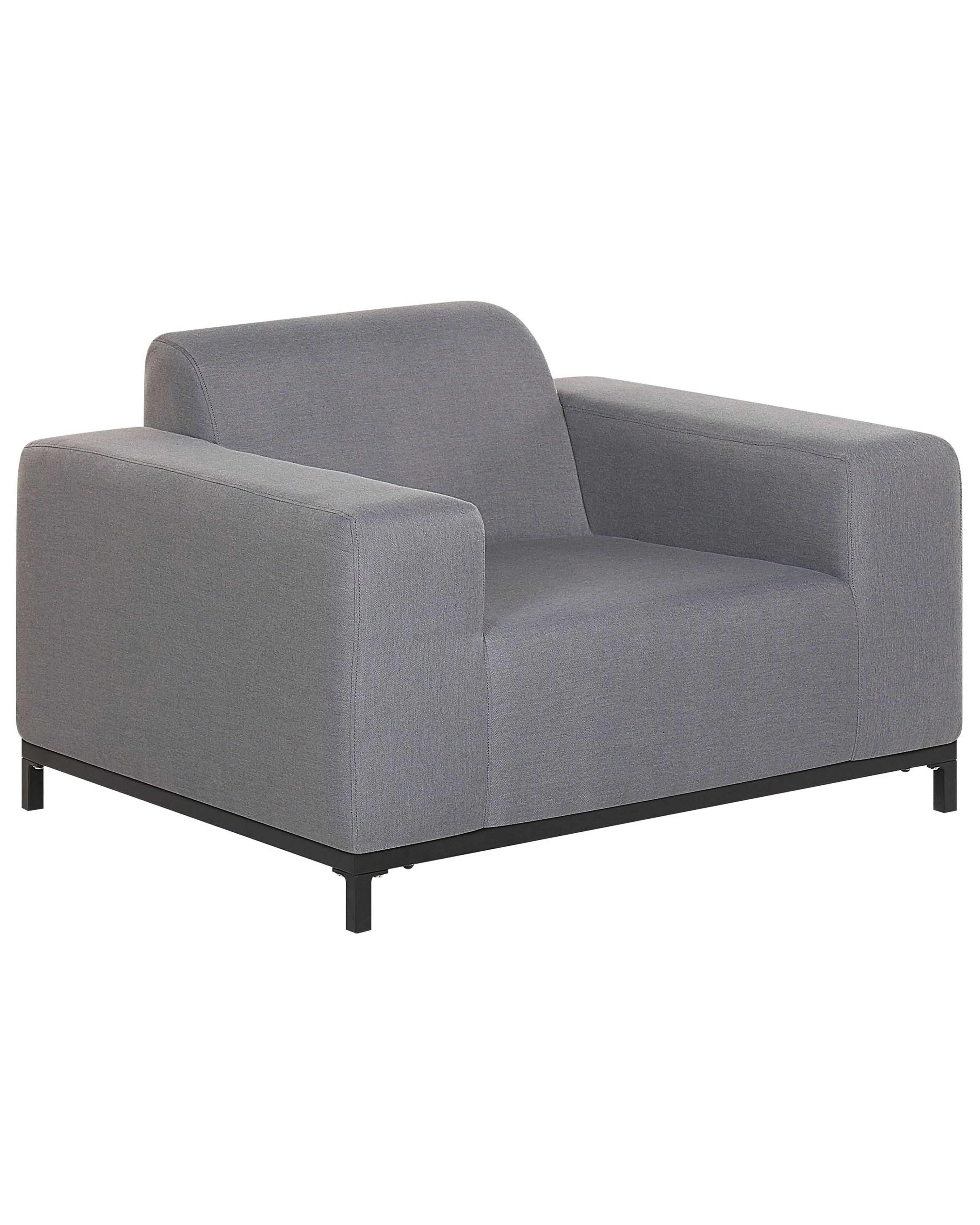 Fauteuil ROVIGO Stof Grijs
