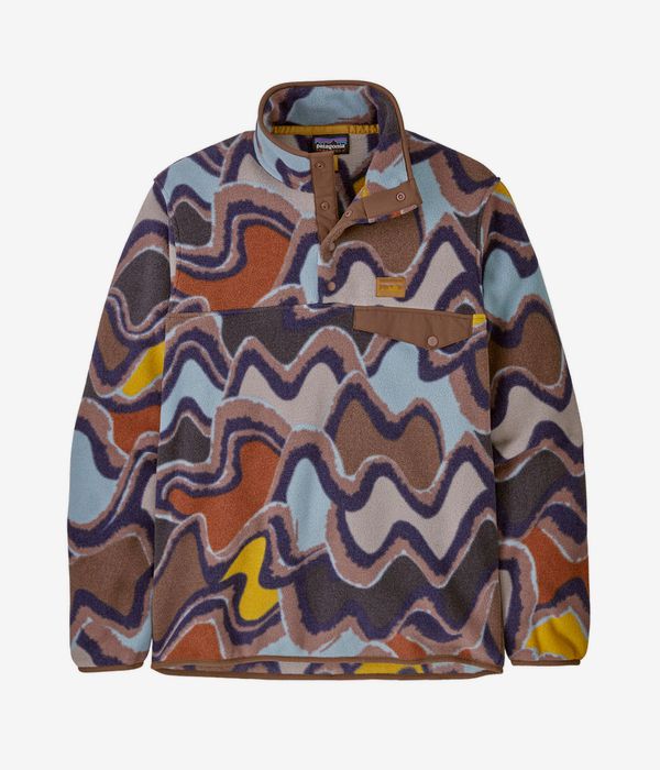 Patagonia LW Synch Snap-T Jacke (currents dulse mauve)
