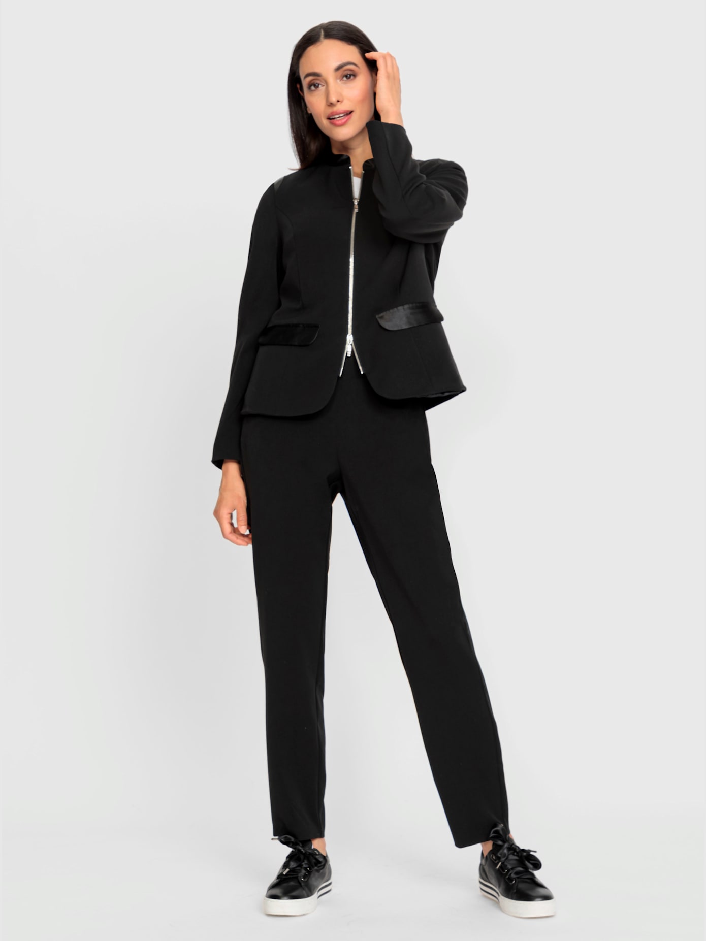 Tailleur pantalon qualité tissée