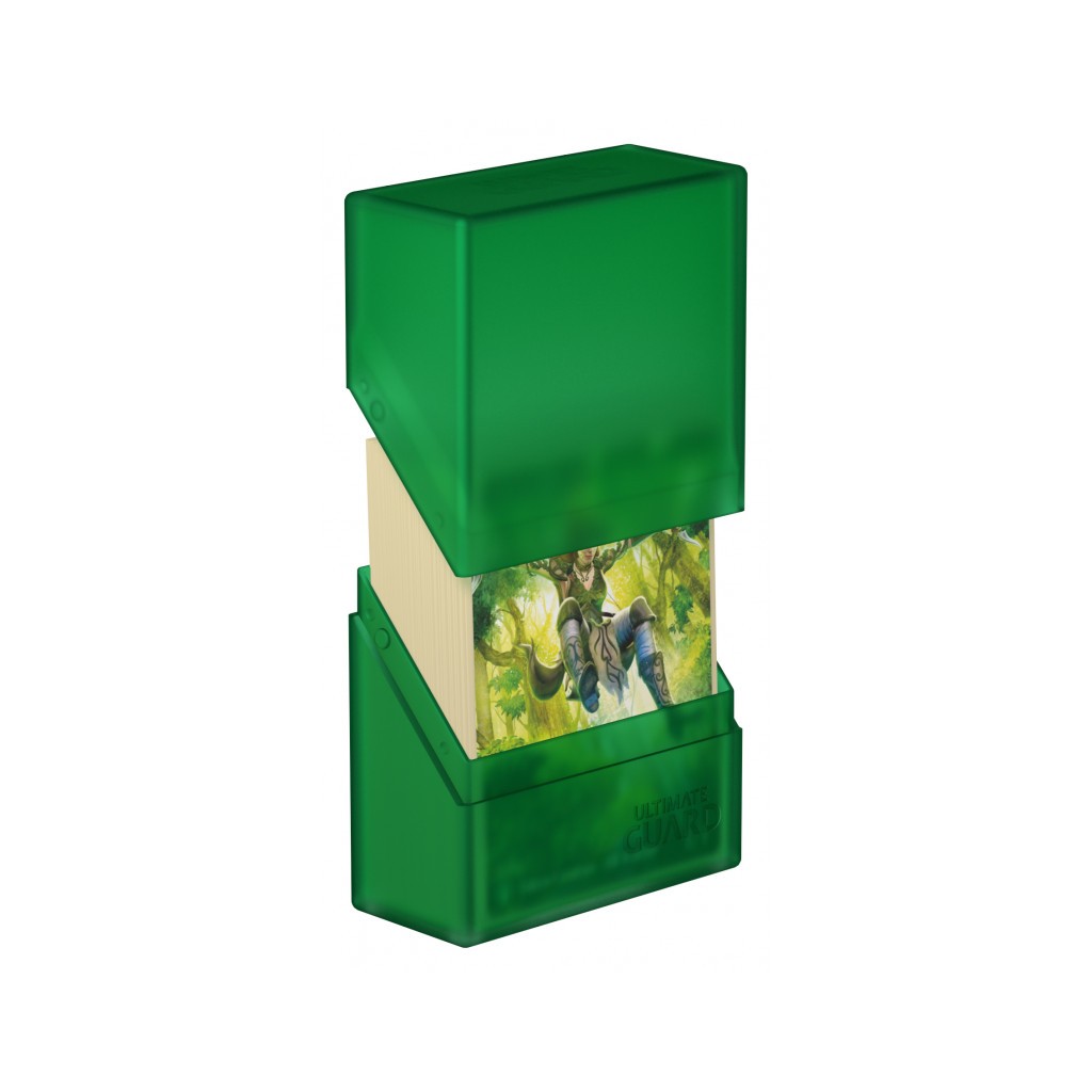 Ultimate Guard Boulder™ Deck Case 40+ taille standard Emerald
