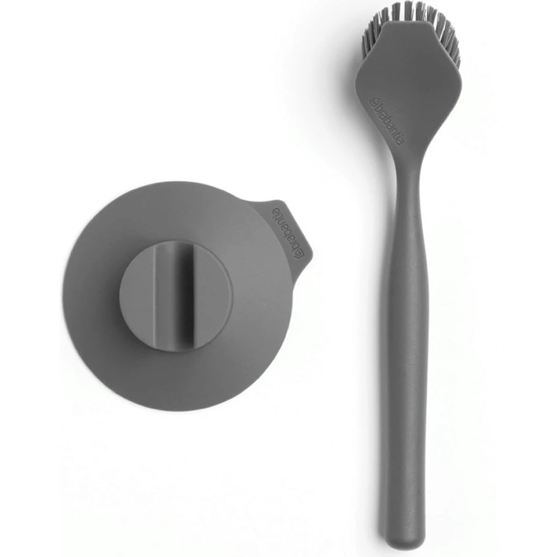 Brabantia Abwaschbürste Sink side, dunkelgrau