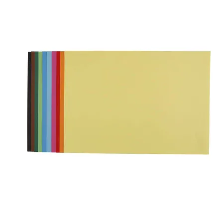 Idena Tonzeichenpapier A3, 10 Blatt sort.