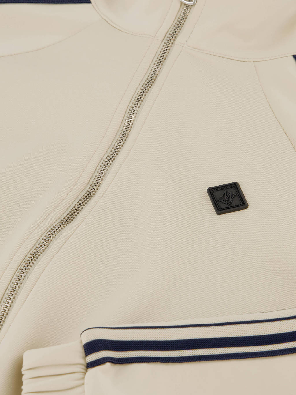 NIK&NIK sweatvest beige