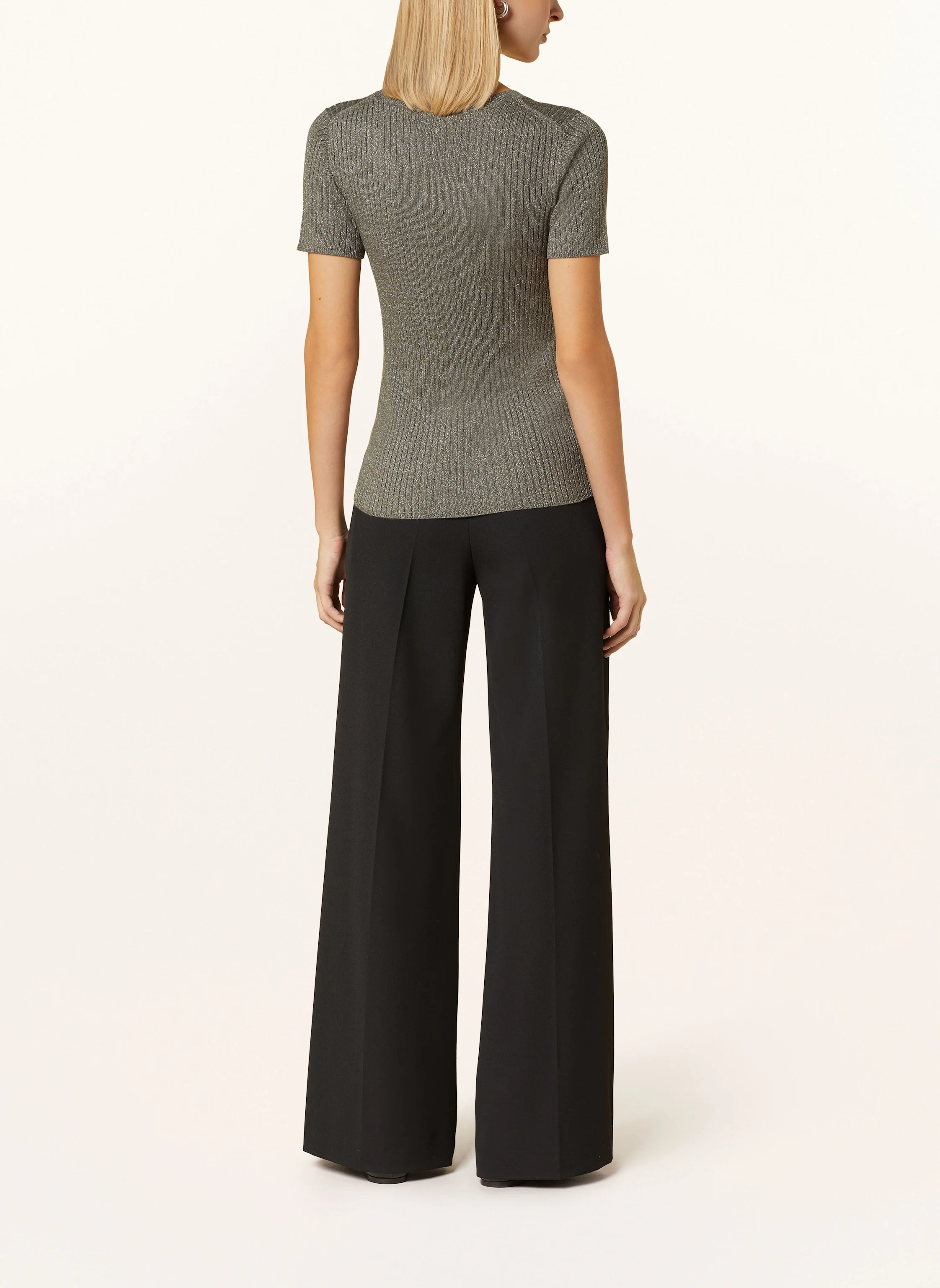 darling harbour Strickshirt mit Glitzergarn