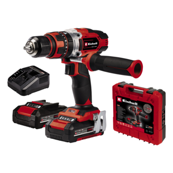 Einhell 18V klopboormachine TE-CD 18/48 LI incl. 2 accu's 2.0Ah   lader   koffer