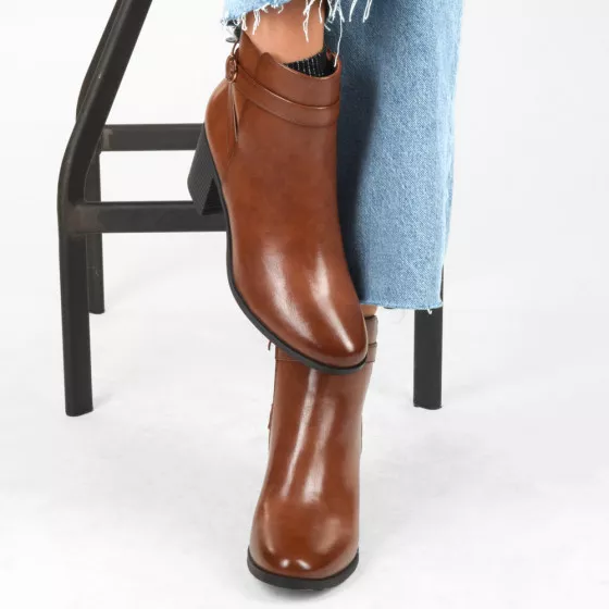 Bottines COGNAC MyB