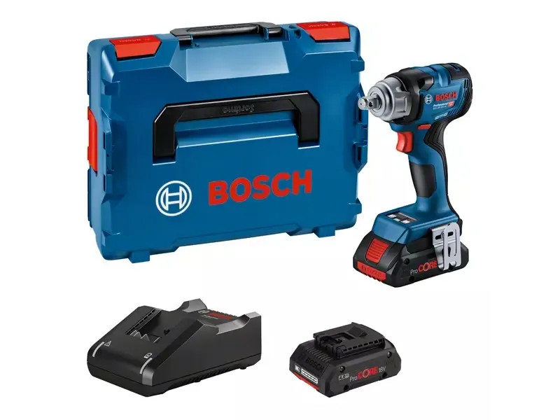Bosch SLAGNØGLE GDS 18V-330 HC 2X4AH PC LB GCY