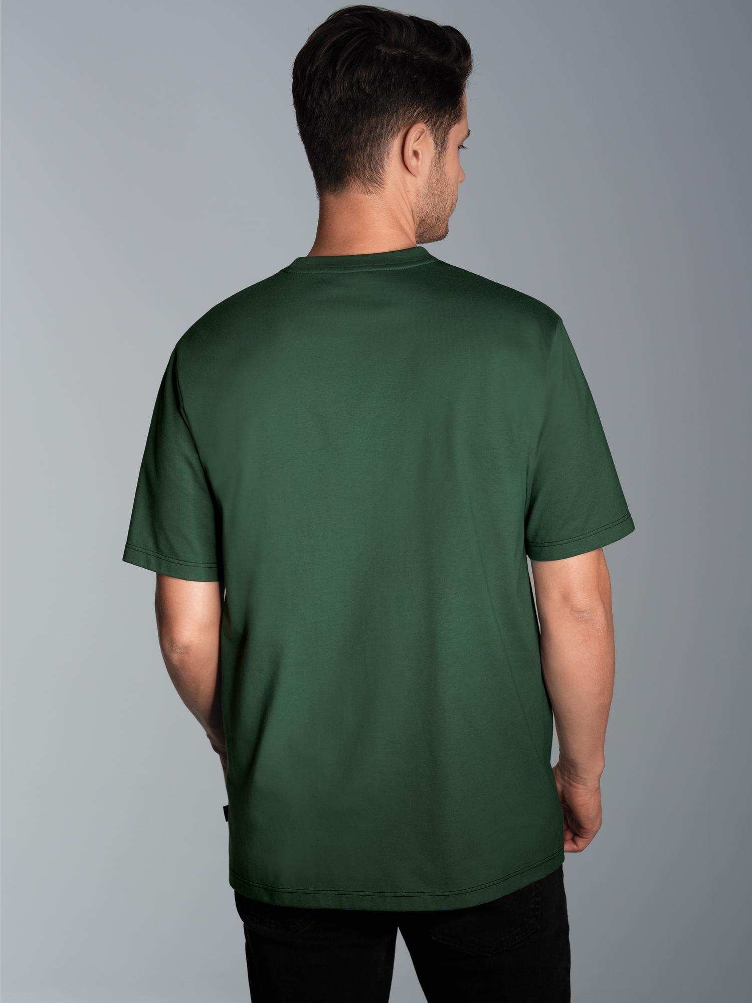 T-Shirt mit großem Adler-Printmotiv Efeu