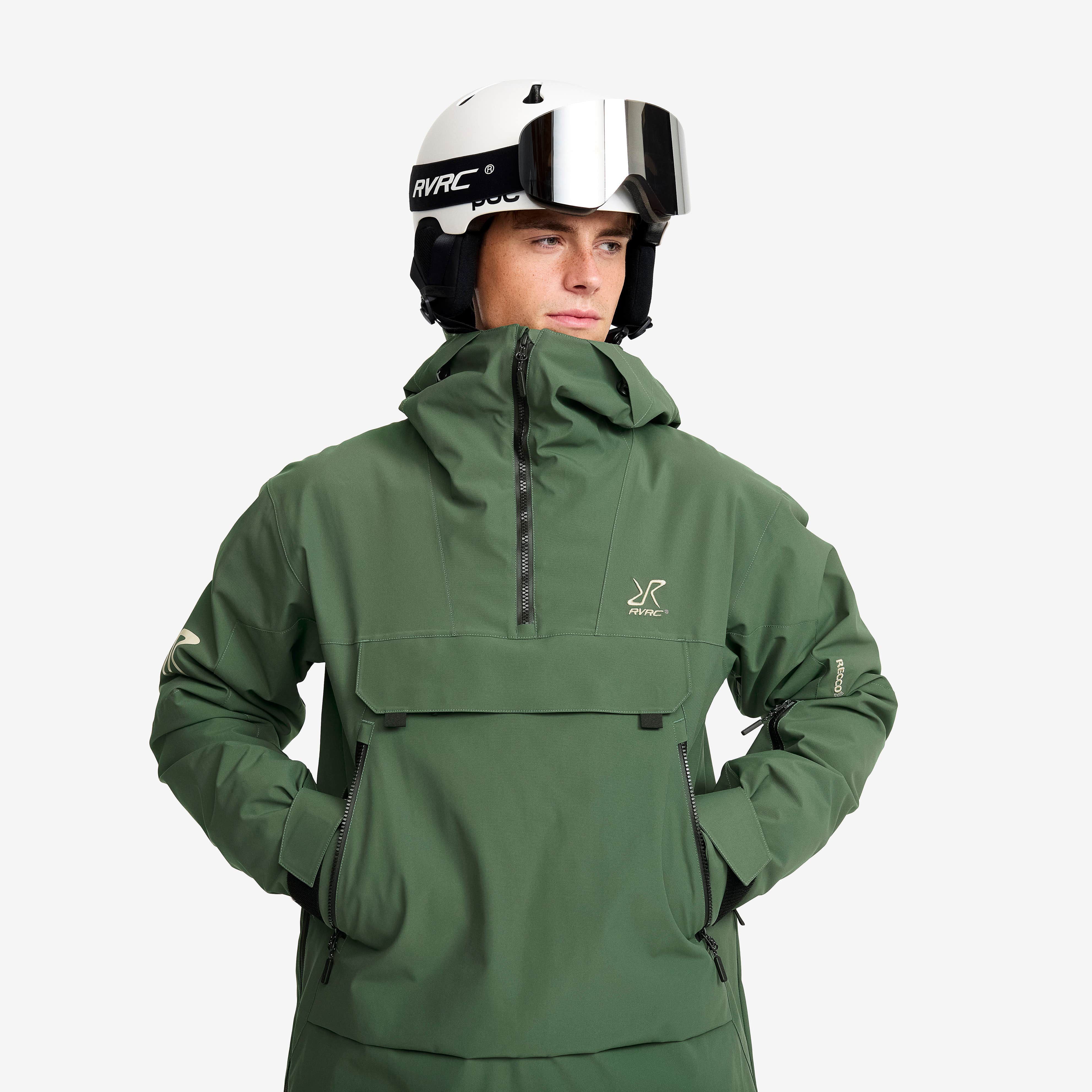 Halo 2L Insulated Ski Anorak Herre Garden Topiary