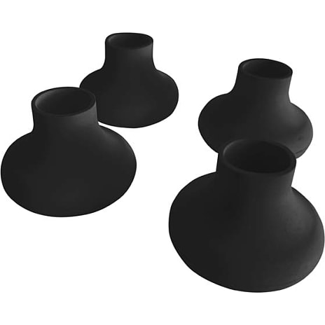 Smartfoot til stol 4-pak - sort