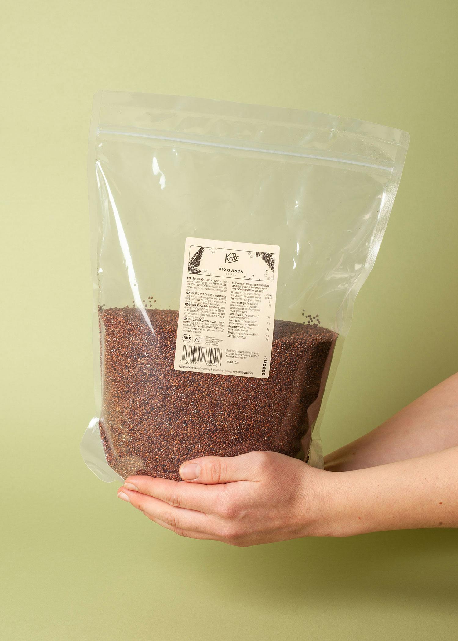 Rote Bio Quinoa 2 kg