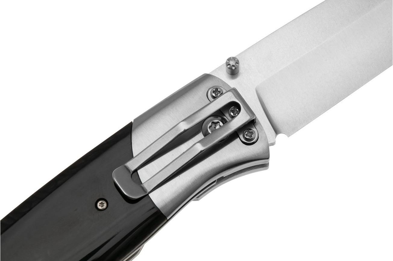 Fällkniven PXLcb Juma, Satin Elmax, Carbon herenmes