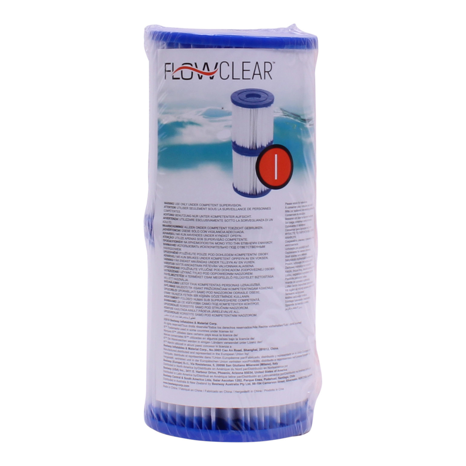Bestway Filtercartridge type I (diam 8cm) - 2st | Zwembad