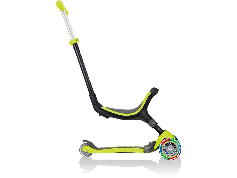 GLOBBER Kinder-Laufrad GO UP Lime Green Laufrad und Einstiegs Scooter für Kinder von 1 bis 4 Jahre