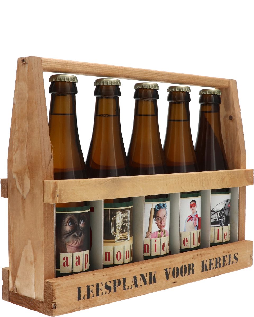 Leesplank Voor Kerels Cadeaupakket 125 cl