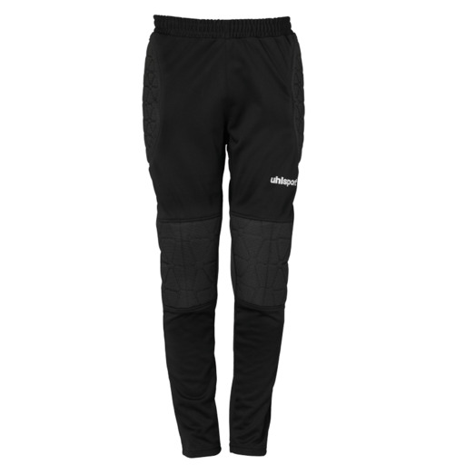 Calças de goleiro anatômicas de Kevlar pretas da Uhlsport