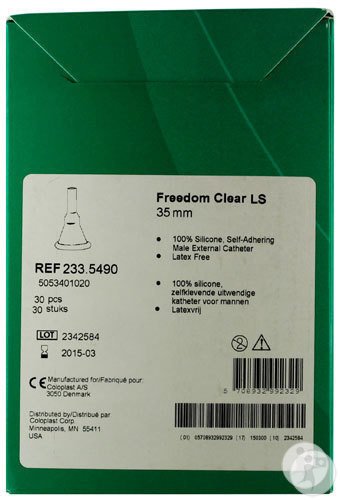 Coloplast Freedom Clear LS 35mm 30 Pièces (2335490)
